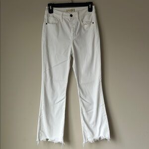 Harper Heritagege Kick Flare Jeans Size 26 White
